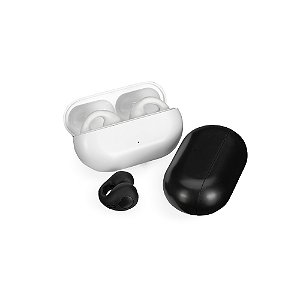 Fone de Ouvido Bluetooth com Case Carregador Madeira