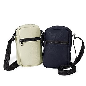 Bolsa de Ombro Couro Sintético Canadá