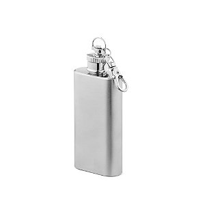 Garrafa de bolso 50ml em aço inox Oslo