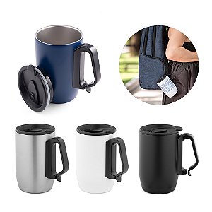 Caneca de viagem térmica 40 ml em aço inox Vienna