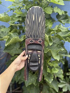 Máscara Tikuna indígena Amazônia 40cm