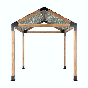 Pergofacil Luxury 3x3m 4" Teto Arena