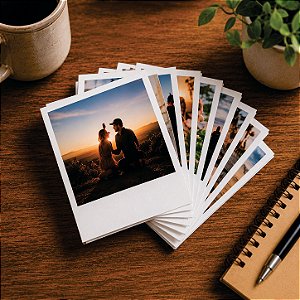 Impressão de Fotos Mini Polaroide Papel de Alta Qualidade Glossy Premium - 9 Fotos