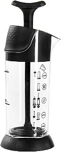 Espumador De Leite Pressca 220ML - Preto