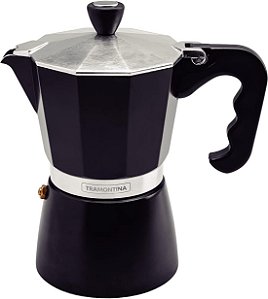 Cafeteira Italiana Tramontina Preta