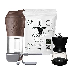 Kit Especial Levo com Café Especial Região Vulcánica 250g Splend'ore