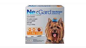 NEXGARD 2 A 4 KG CX C 1 COMPRIMIDO
