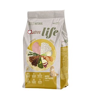 QUATREE LIFE GATOS CASTRADOS - FRANGO E ARROZ