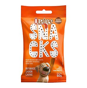 QUATREE SNACKS BIFINHOS 60G CARNE