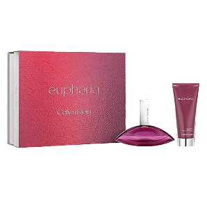 Coffret Calvin Klein Euphoria Feminino EDP 100ml + Hidratante 100ml