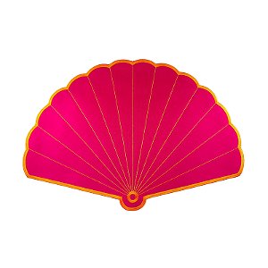 Lugar Americano Leque Pink