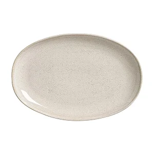 Jogo 4 pçs Travessa Oval Média Latte 30x20cm