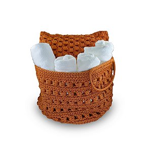 Cesto Cozumel Terracota 50x35 cm - com armação