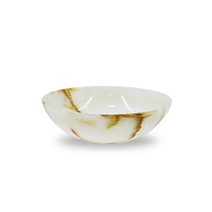 Bowl Ônix Médio Off White 20x20
