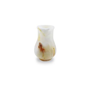 Vaso Tulipa Ônix Off White 15cm