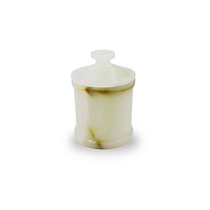 Porta Vela Ônix Off White 15cm