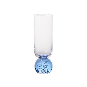 Taça Lua Champagne Azul