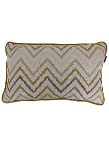 Almofada Chevron Dourado 35x52