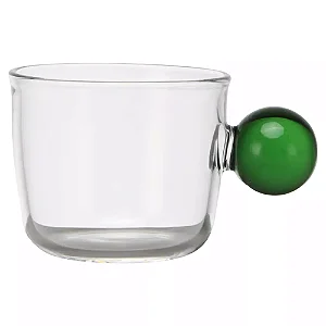 Xícara de Café Dots Verde 120ml