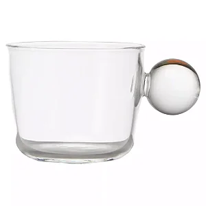 Xícara de Café Dots Clear 120 ml