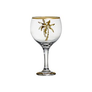 Taça Gin Coqueiro Dourado