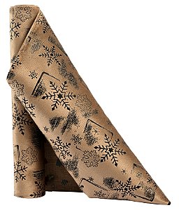 Enfeite Caminho de Mesa Azmar Veludo 28CM larg x 3M comp Natal