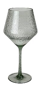Taça Drink Acrílico Bolhas Verde 650ml