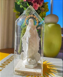 Cúpula Medalha Milagrosa Branca