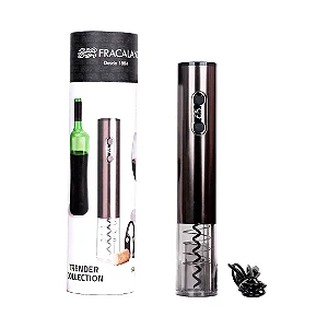 Saca Rolhas Elétrico USB Trender Alumínio