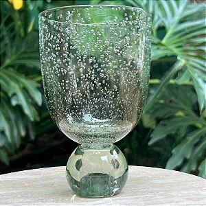 Copo Acrílico Bola e Bolhas Degradê 360 ml Verde