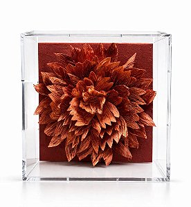 Caixa Decorativa Cris Rosa 23x23x11cm