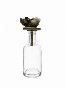 Garrafa Bar Pedra Cristal Fumê