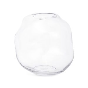 Vaso Kos em Vidro Pequeno Transparente