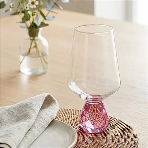 Taça Diamond Rosa 500ml
