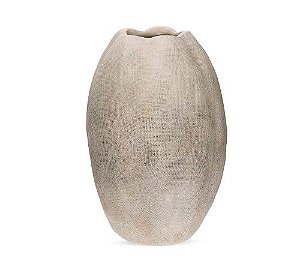 Vaso Tebas G em Fibra de Vidro 52,5cm alt x 38cm diam