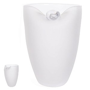 Vaso Vidro Balls Transparente 28 alt X18,5 d