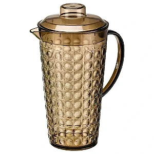Jarra Acrílico Marrom 1,6L Esfera