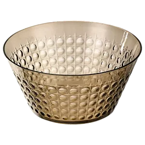 Bowl Acrílico Marrom Esfera G 25cm
