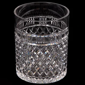 Copo Acrílico Lapidado Whisky 390ml