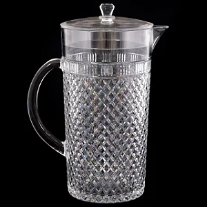 Jarra Acrílico Transparente Lapidada 2.5L