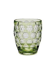 Copo Acrílico Círculos 430 ml Verde
