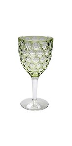 Taça Acrílico Círculos 440 ml Verde
