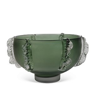 Centro de Mesa em Vidro Verde 21x31 cm OE0080