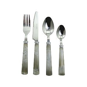 Faqueiro 24pcs Inox Cabo Cinza SG0067