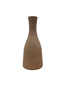 Vaso Decorativo de Cerâmica Marrom (46A x 18D cm) AO0016