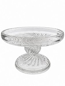 Boleira em Murano Transparente 31cm Martina