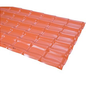 TELHA PVC PLAN CERAMICA 198 X 88 CM - FORTLEV