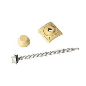 Kit Vedação e Fixação para Telha Mafim com 20 Peças Fortlev