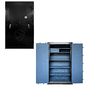 Cofre 150x90x50 segredo mecânico 2 portas