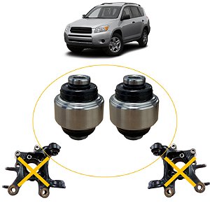 Kit Bucha Manga Eixo Traseira Toyota Rav4 2005 2006 2007 2008 2009 2010 2011 2012 2013 2014 2015 2016 2017 2018